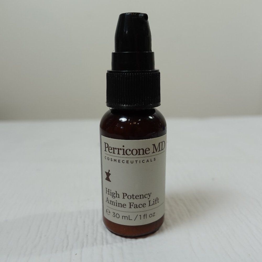 Perricone MD High Potency Amine Face Lift Treatment HALF FULL 30ml/1fl oz